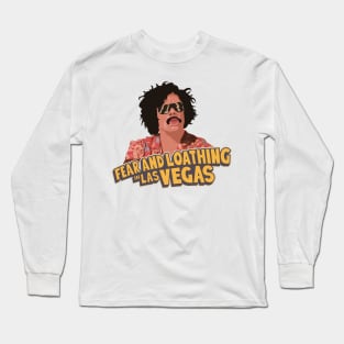 Fear and Loathing with Dr. Gonzo Illustration Long Sleeve T-Shirt